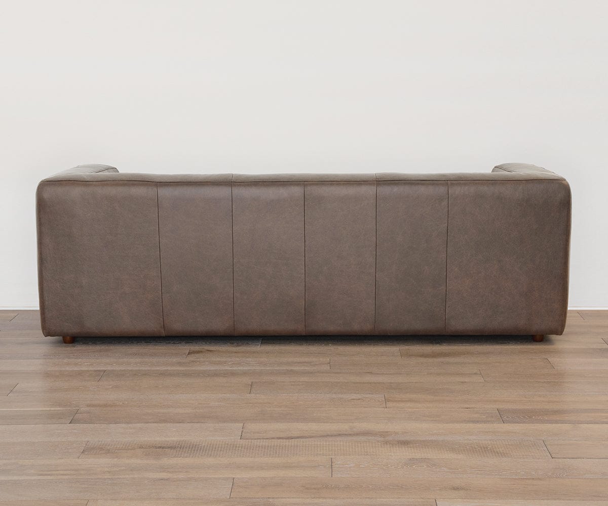 Agosto Leather Sofa - Image 3