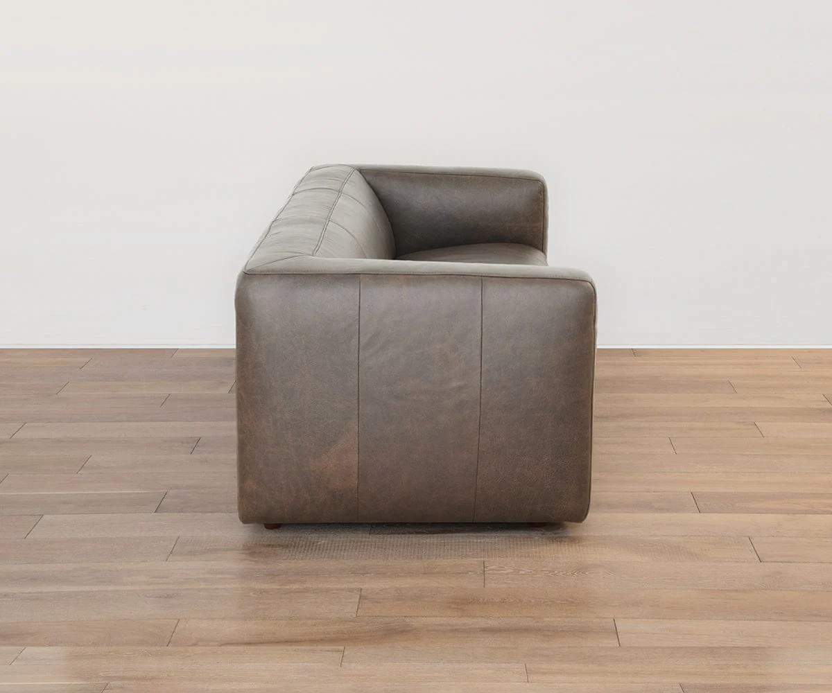 Agosto Leather Sofa - Image 5