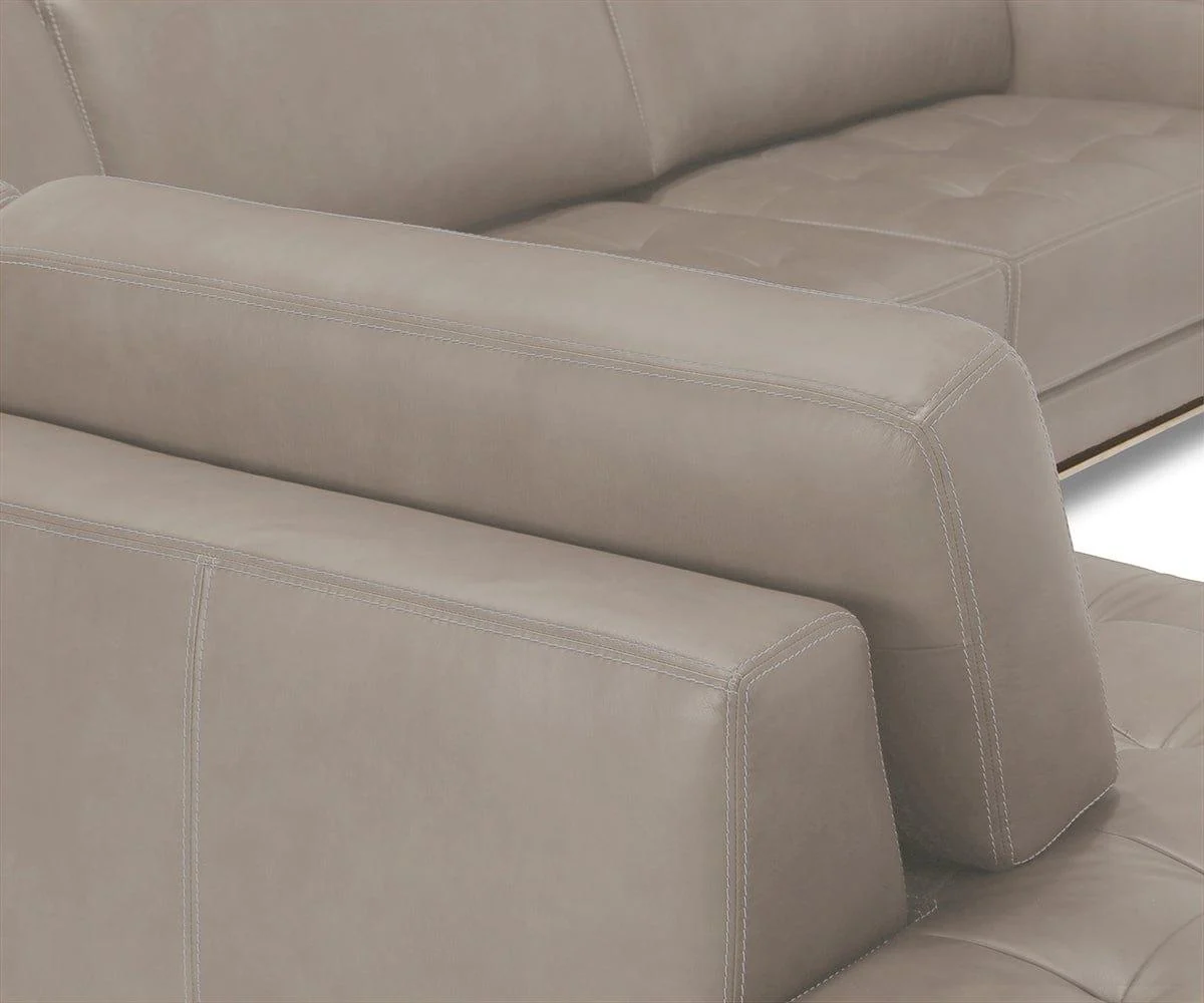 Andreas Leather Left Sectional - Image 7