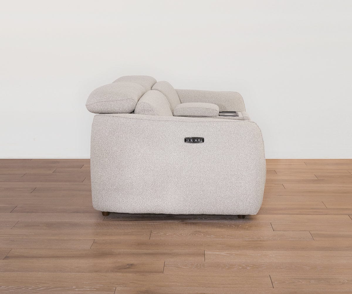 Bomani 3-piece Modular Loveseat With Console - Image 2
