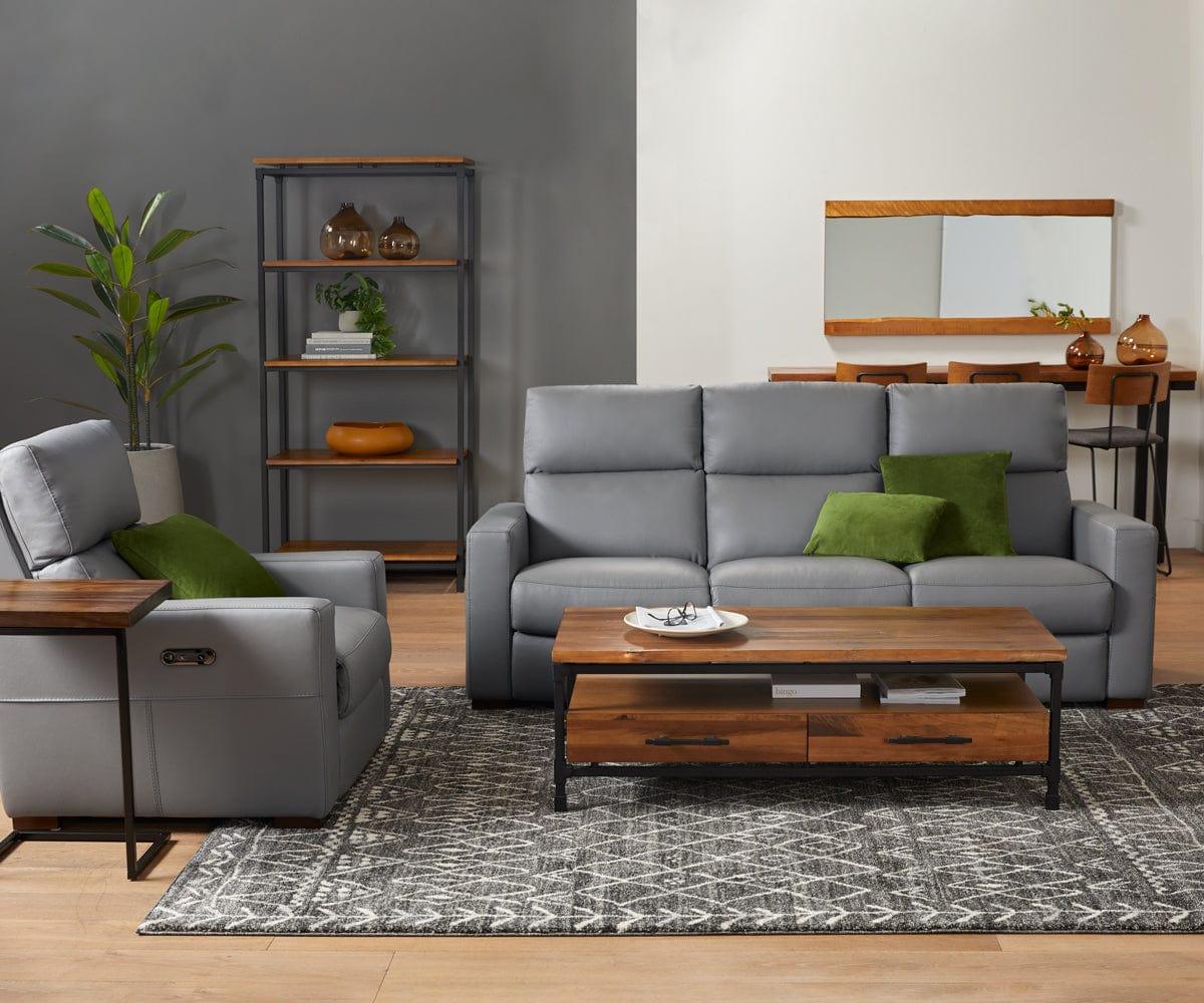 Luka Leather Power Sofa - Image 2