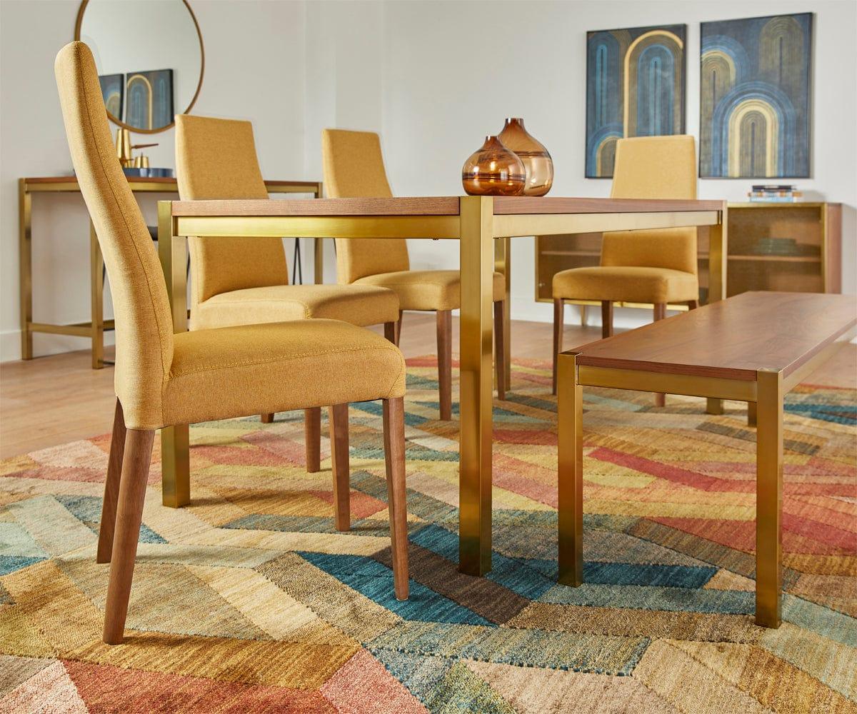 Lussa Fabric Dining Chair - Image 4