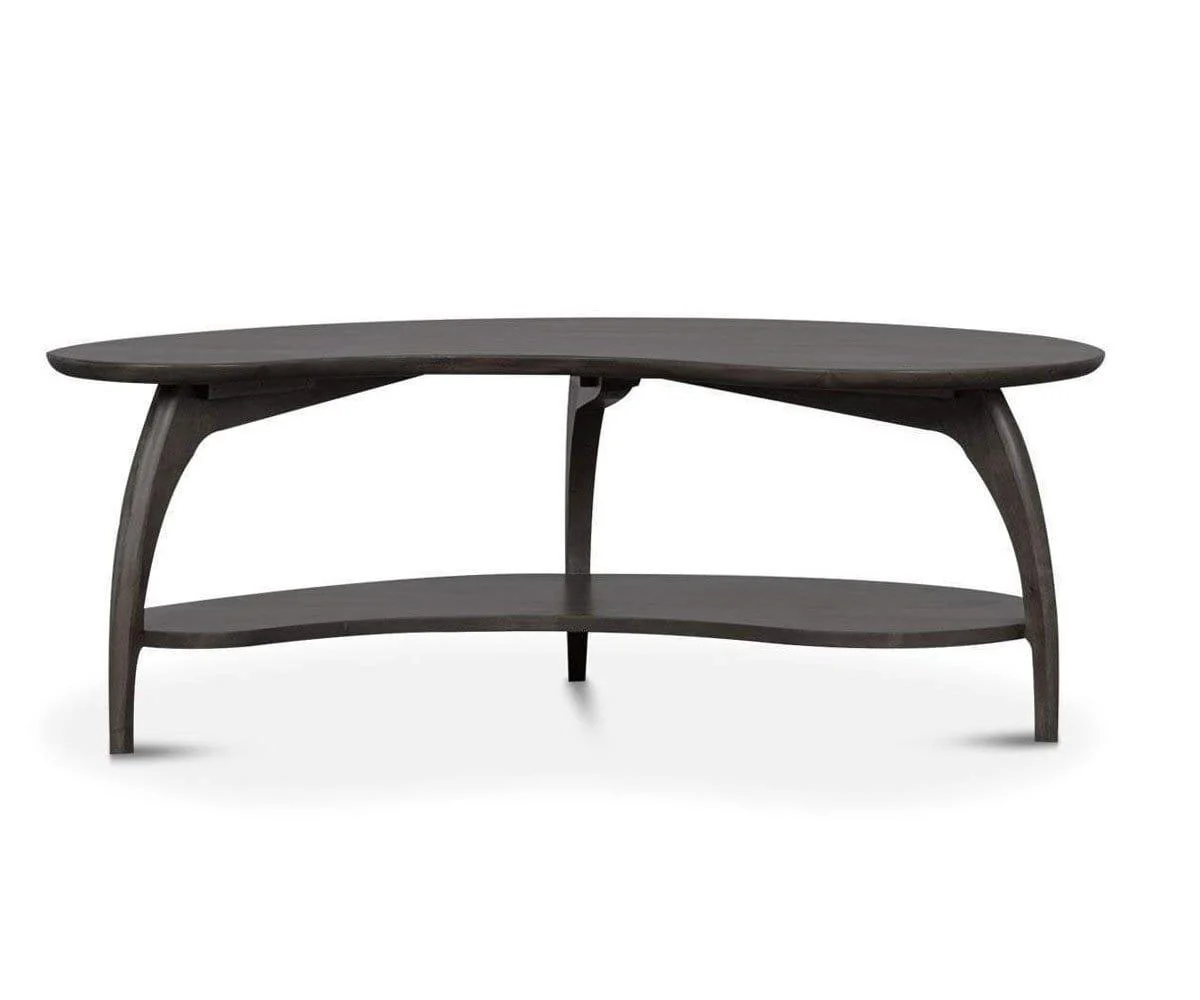 Wood Castle Tibro Coffee Table With Shelf - Image 2