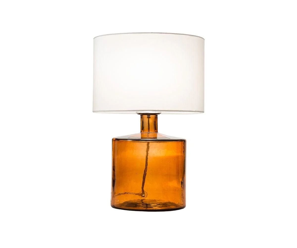 Translucent Glass Lamp - Amber - Image 3