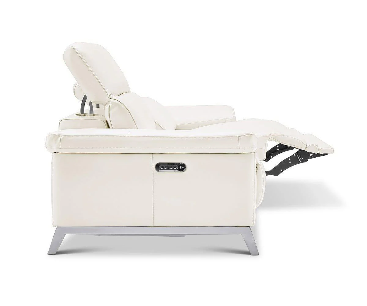 Voss Leather Power Reclining Sofa - Image 11